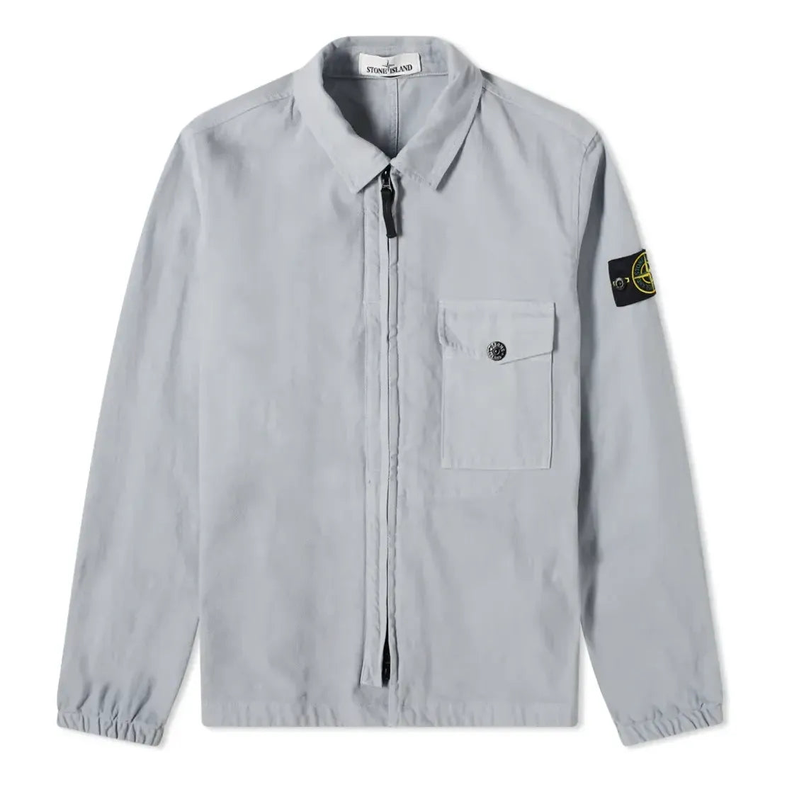 Риза Stone Island Zip Overshirt Синьо | 751510704-V0061, 0