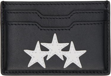 Портфейл AMIRI Three Star Leather Card Holder Черно | AMACCO1016, 0