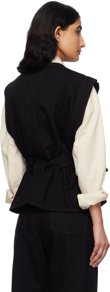 Жилетка LEMAIRE Lemaire Chasuble Denim Vest Черно | TO1227 LD1004, 2