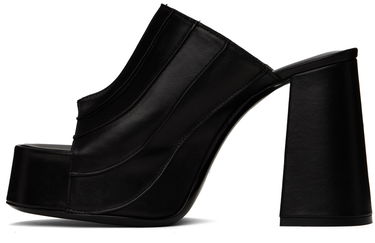 Облекло BY FAR BY FAR Brad Heeled Sandals Черно | 23SSBRAMBLNAP, 2