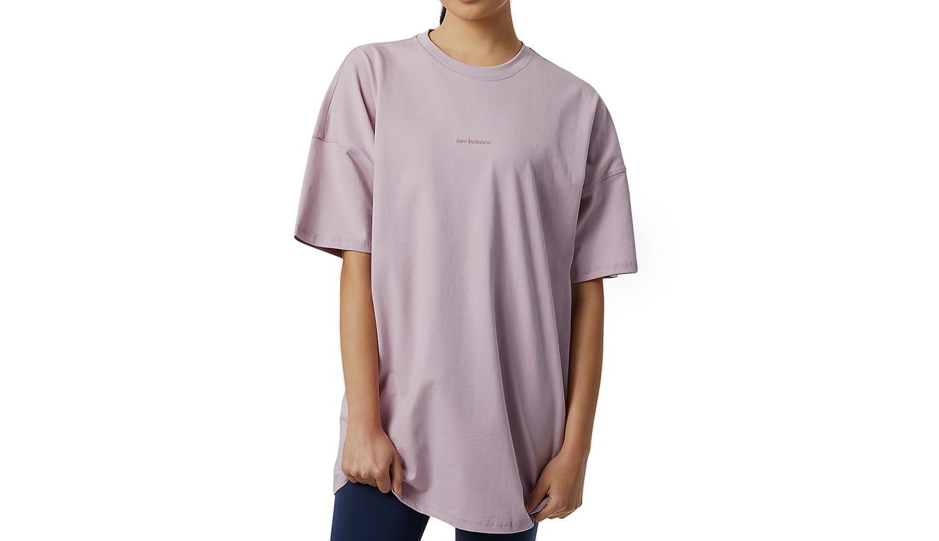 Тениска New Balance Athletics Nature State Tee Лилаво | WT23556VSW, 1