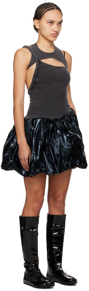 Потник Ottolinger Ottolinger Bubble Mini Dress Черно | 601002, 1