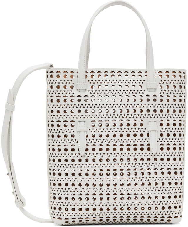 Perforated Leather Tote Bag