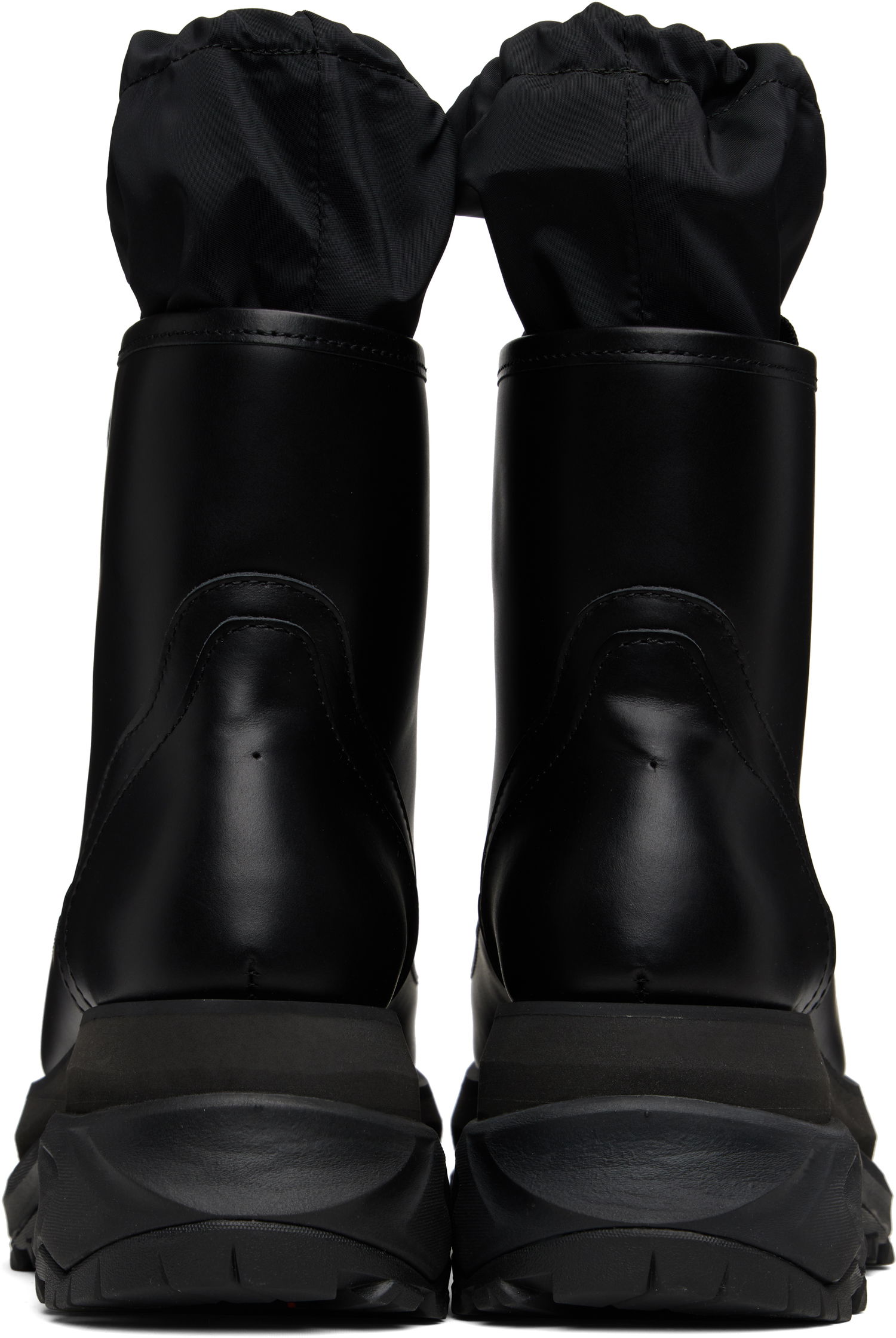 Кецове и обувки sacai sacai Zip Up Boots Черно | 25-08087, 1