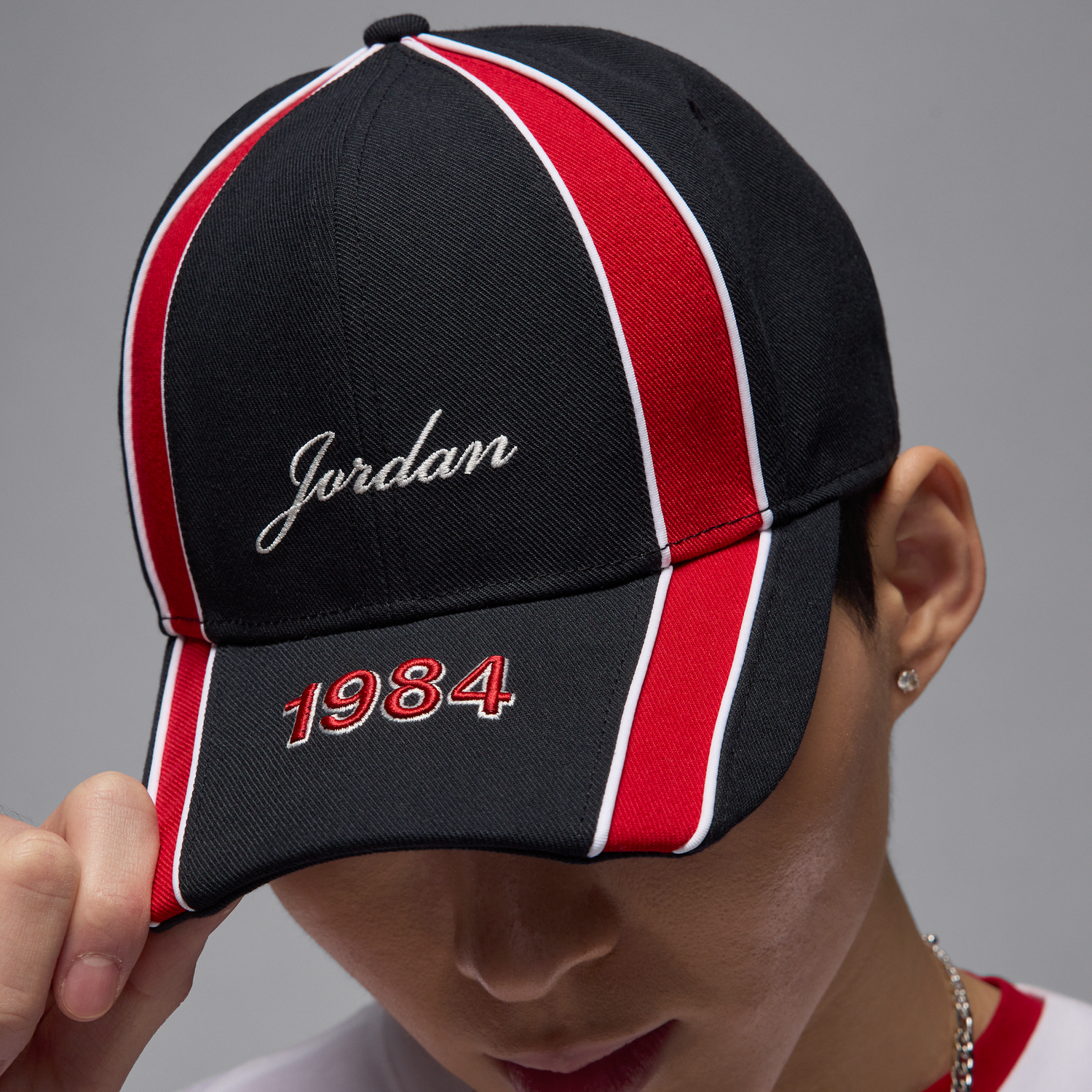 Шапка с козирка Jordan Jordan Rise Cap Черно | HJ2449-010, 1