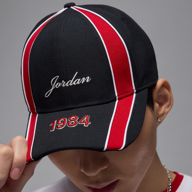 Шапка с козирка Jordan Jordan Rise Cap Черно | HJ2449-010, 1