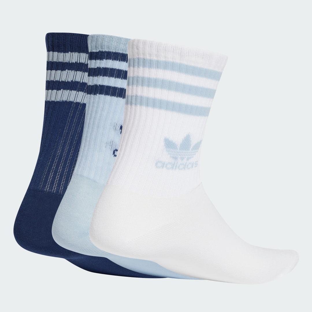 Чорапи adidas Performance Mid Cut Crew Socks - 3 Pairs Бяло | JI9474, 0