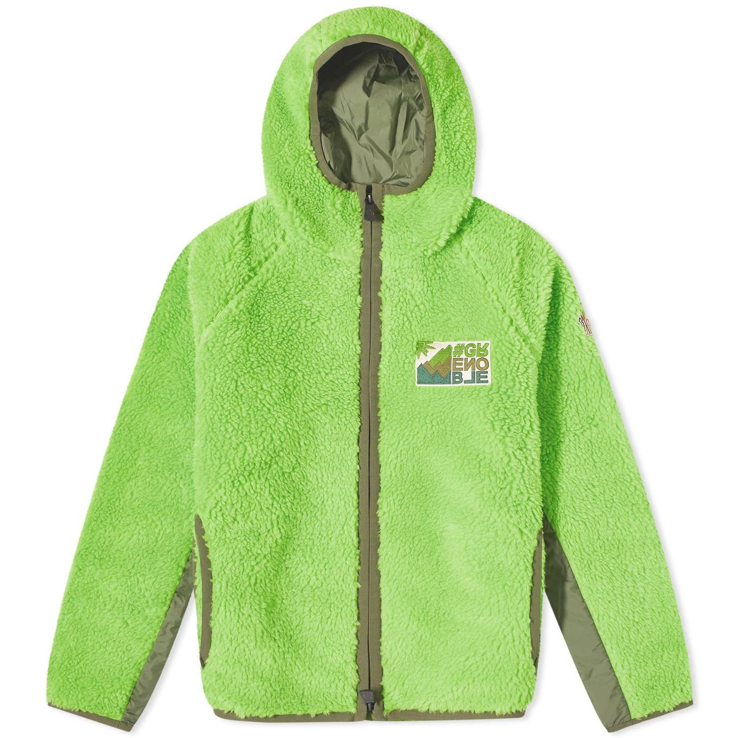Яке Moncler Grenoble Men's Teddy Fleece Зелено | 8G000-10-89A0L-8B7, 0