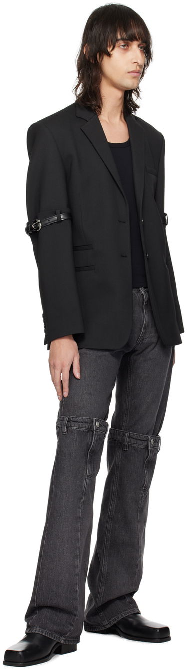 Дънки Coperni Open Knee Jeans Черно | COPP55852MEN, 3