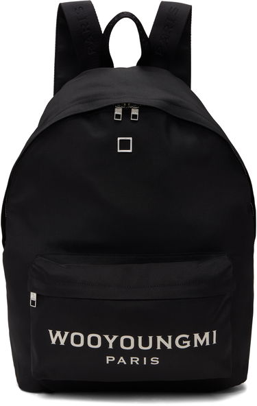 Раница WOOYOUNGMI Logo Backpack Черно | W243BA01, 0