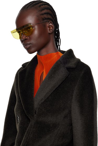 Слънчеви очила Prada Runway Rimless Shield Sunglasses Жълто | 0PR B55S 8056262453162, 3