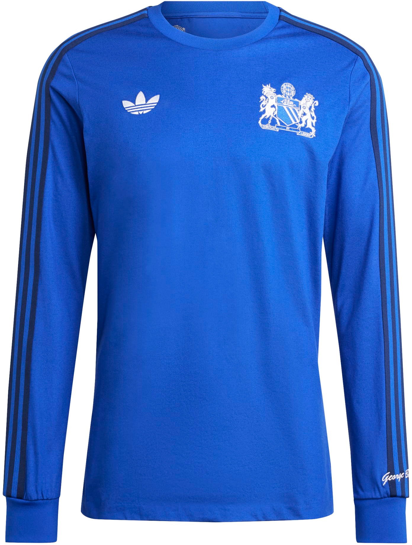 Фланелка adidas Originals adidas Originals Manchester United George Best Long Sleeve Jersey Синьо | iv7536, 1
