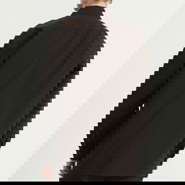 Яке Dries Van Noten Dries Van Noten Overdyed Double Weave Cotton Shirt Jacket Кафяво | 252-020792-2101-703, 3