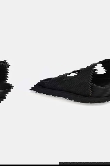 Кецове и обувки Birkenstock Birkenstock 1774 Arizona Raffia Luxe Slides Черно | 1028834, 2