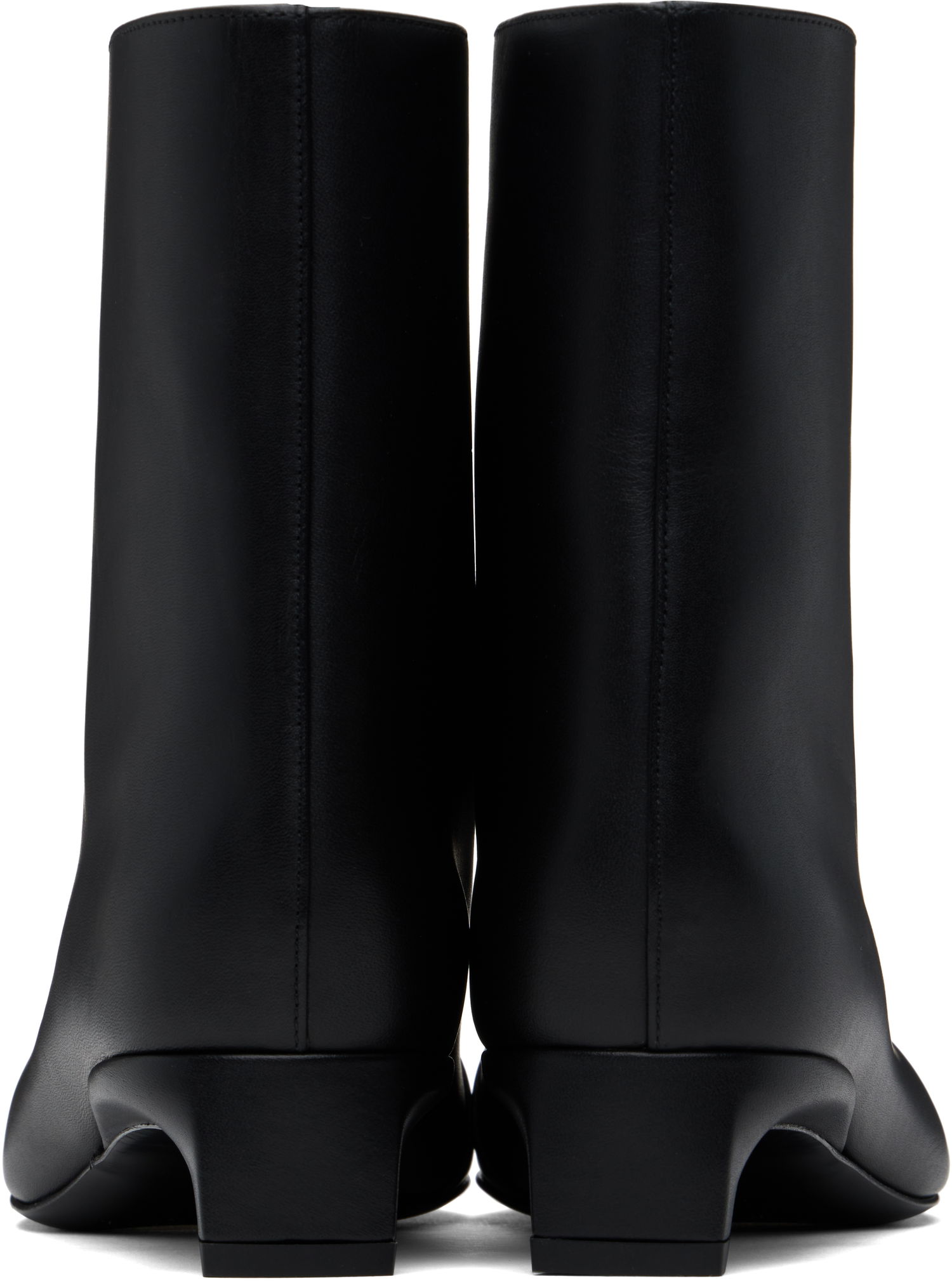 Грижа за обувките Loulou de Saison Loulou de Saison Leather Ankle Boots Черно | CELINE, 1