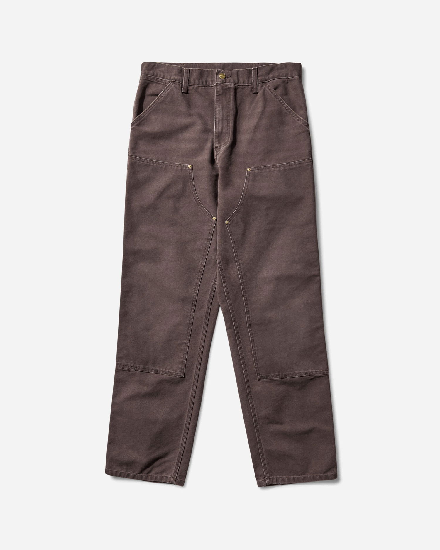 Панталони Carhartt WIP Double Knee Work Pants Кафяво | I034796 474O, 1