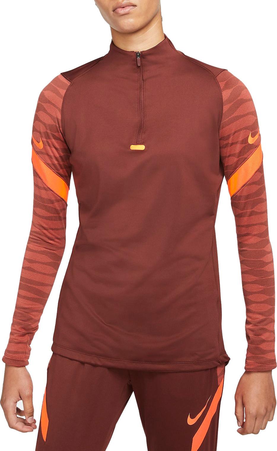 Пуловер Nike Nike Dri-FIT Strike Long Sleeve Training Shirt Бургунди | cw6875-273, 0