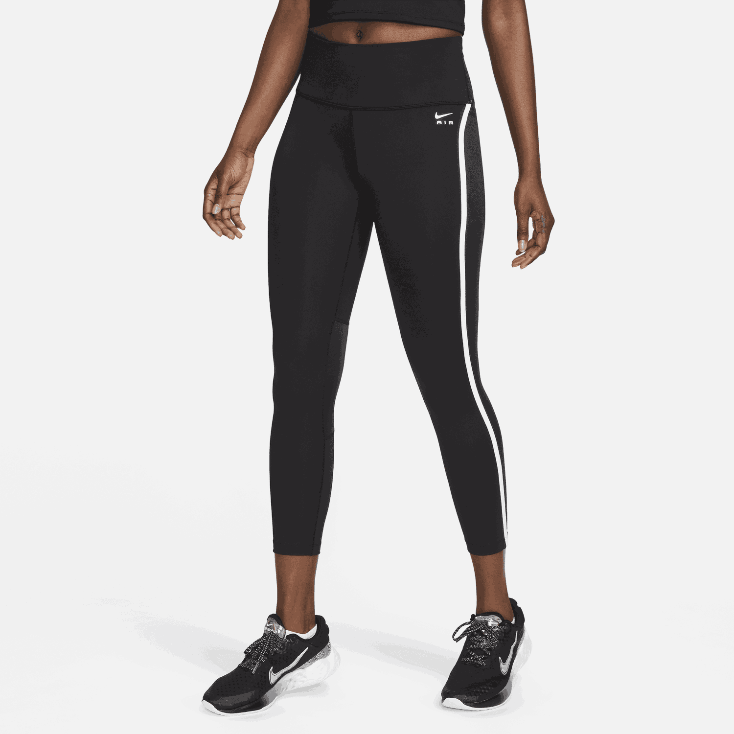 Клинове Nike 7/8 Leggings Air Fast Черно | FB7612-010, 0