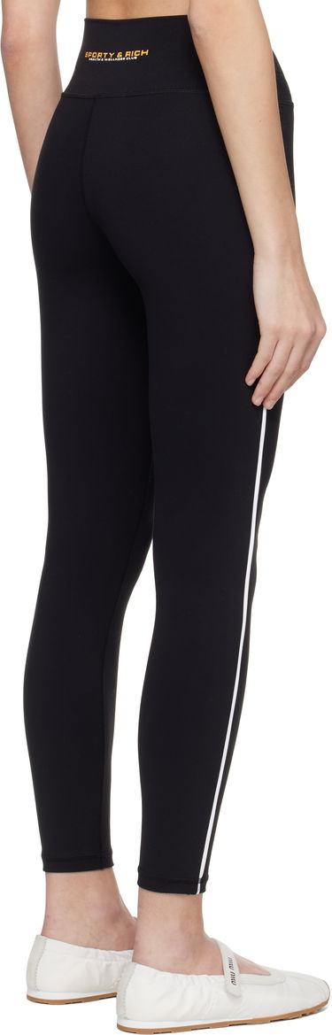 Клинове Sporty & Rich Sporty & Rich Health Leggings Черно | PA045622324BA01, 2