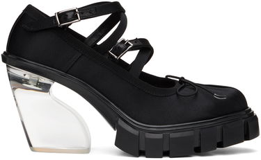 Бижута Simone Rocha Simone Rocha Criss-Cross Ballerina Heels Черно | TH1 0755, 0