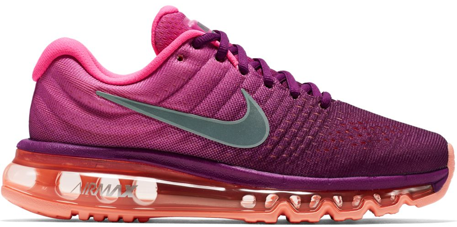 Кецове и обувки Nike Air Max 2017 Bright Grape Fire Pink W Лилаво | 849560-502, 0