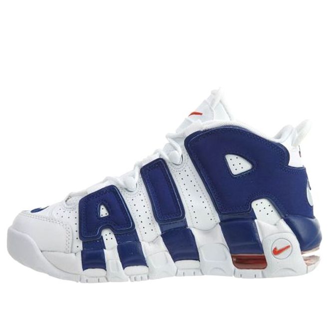 Кецове и обувки Nike Air More Uptempo Knicks Бяло | 415082-103, 0