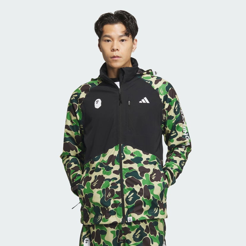 Ветровка adidas Performance BAPE x adidas WIND.RDY Зелено | IQ3679