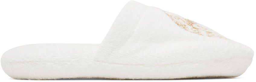 Кецове и обувки Versace Medusa Gala Slippers Бяло | ZSLB00004_1A11941, 0