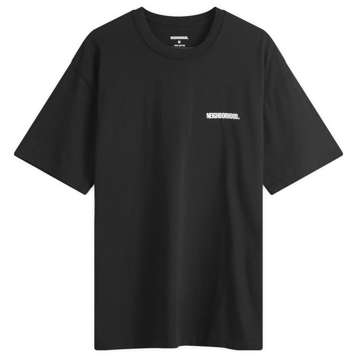 Тениска Neighborhood SS-2 T-Shirt Черно | 242PCNH-ST02-BLK, 0