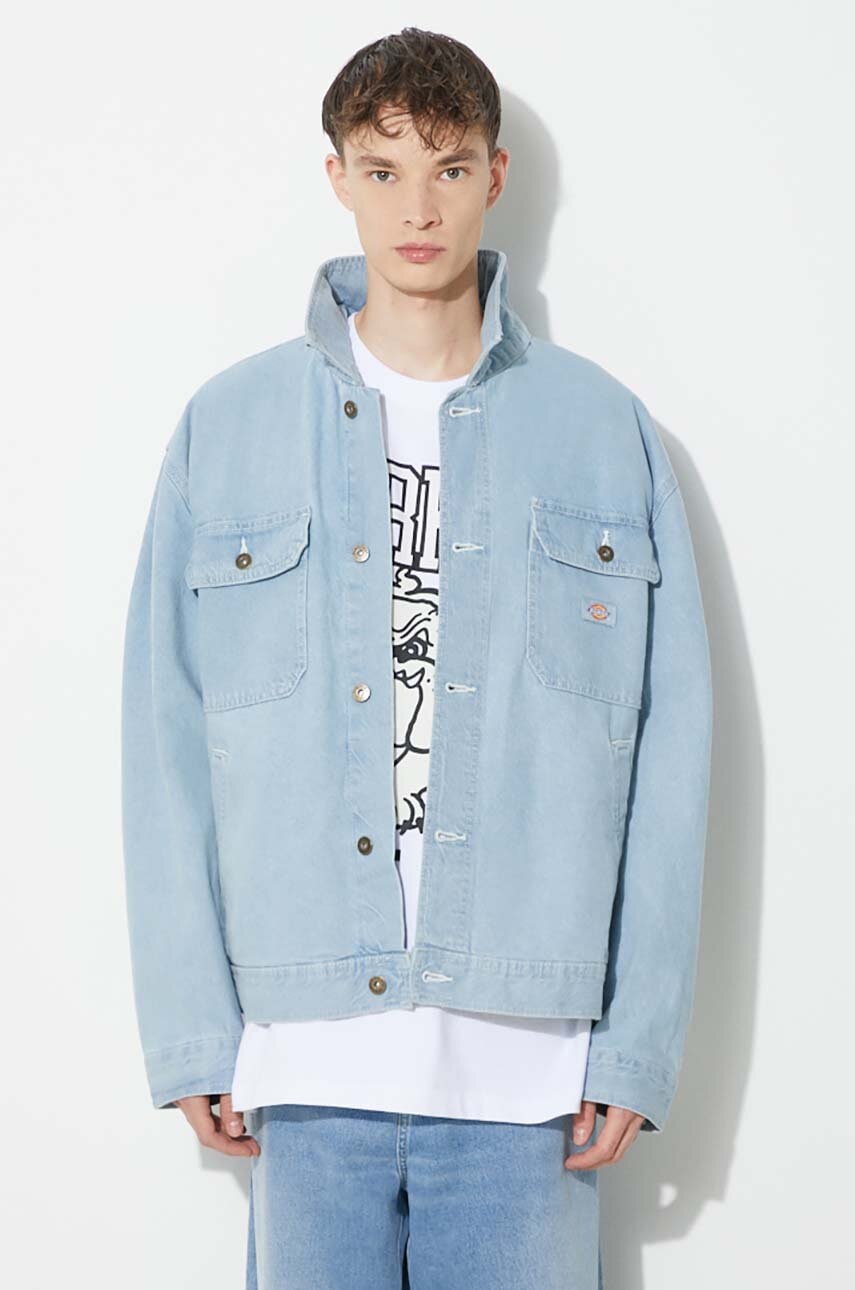 Яке Dickies Madison Transitional Denim Jacket Синьо | DK0A4YER, 0