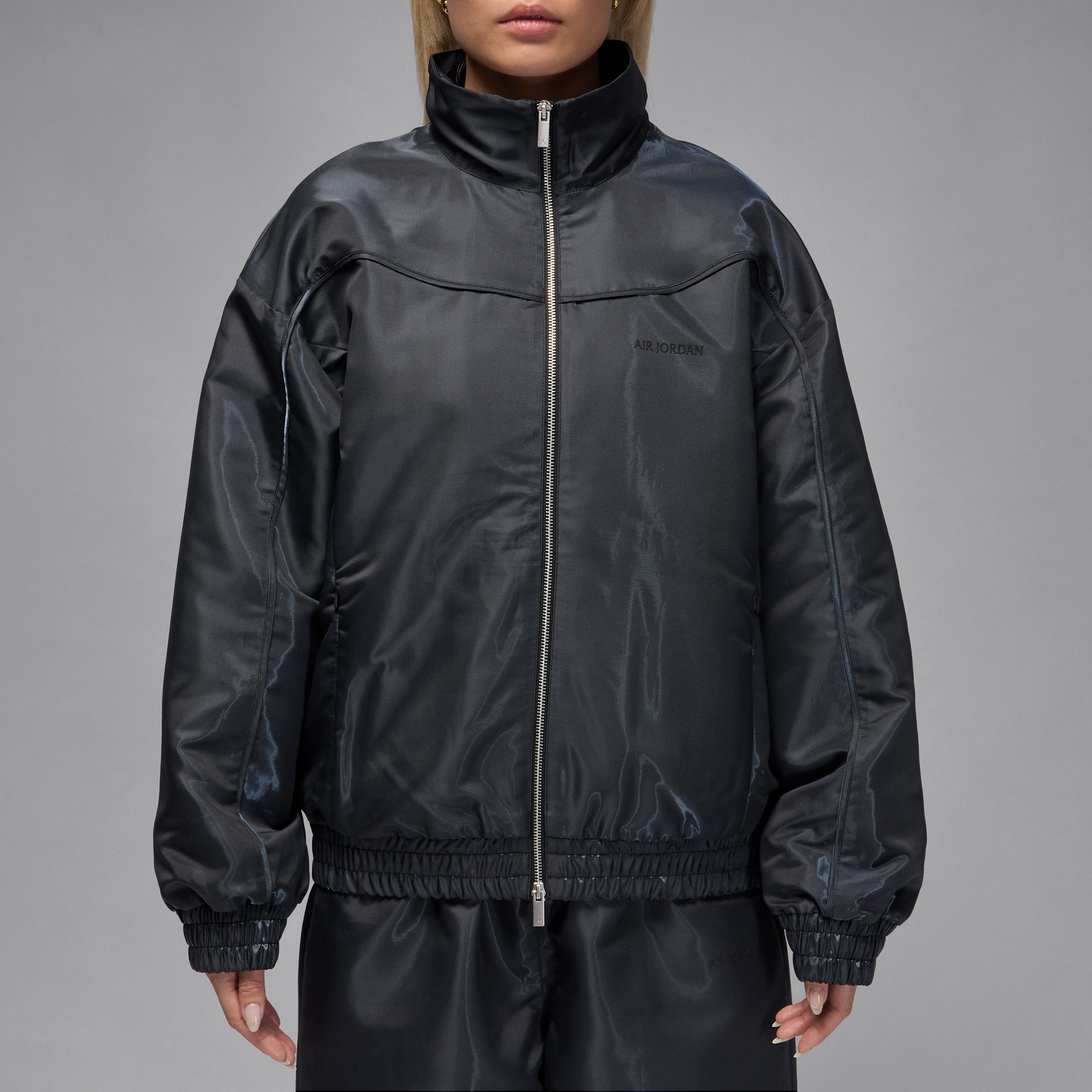 Яке Jordan Air Jordan Polyester Tracksuit Jacket Черно | HV0303-010, 1