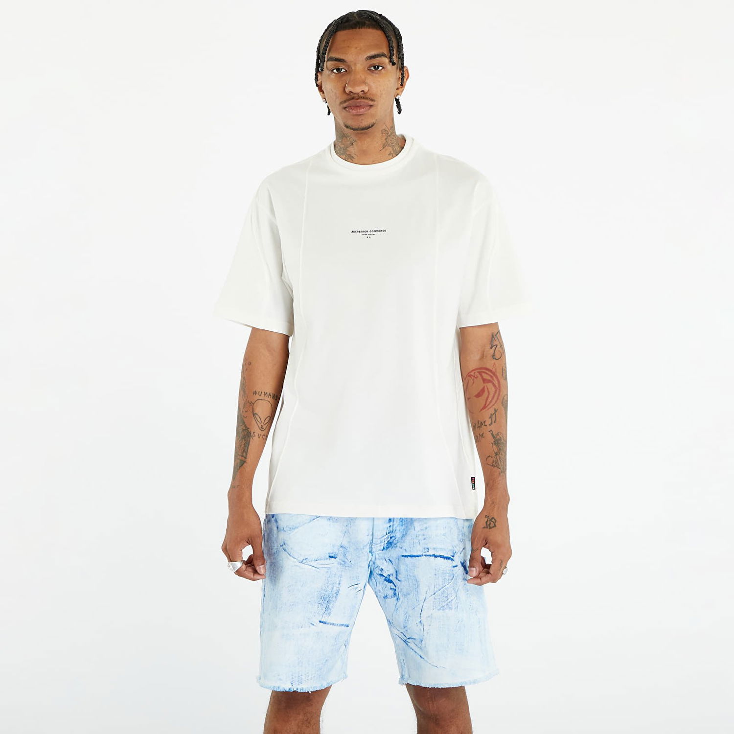 Тениска Converse x ADER ERROR SHAPES TCloud Dancer Бяло | 10025817-A01, 0