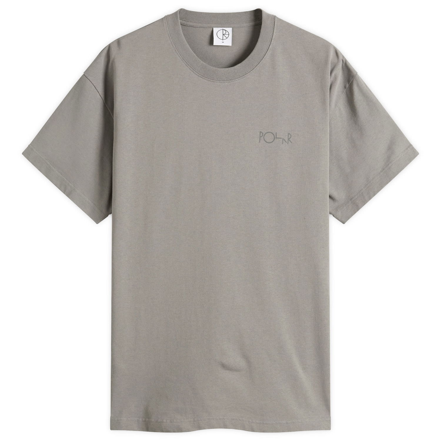 Тениска Polar Skate Co. Stroke Logo Contrast T-Shirt, Size Large Сиво | PSC-SU25-14-GRY, 1