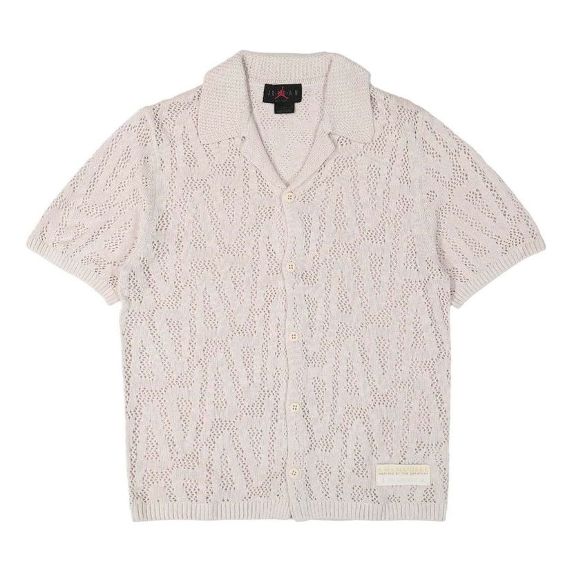 Пуловер Jordan Jordan x A Ma Maniere Shooting Knitted Shirt Бежово | HF0535-030
