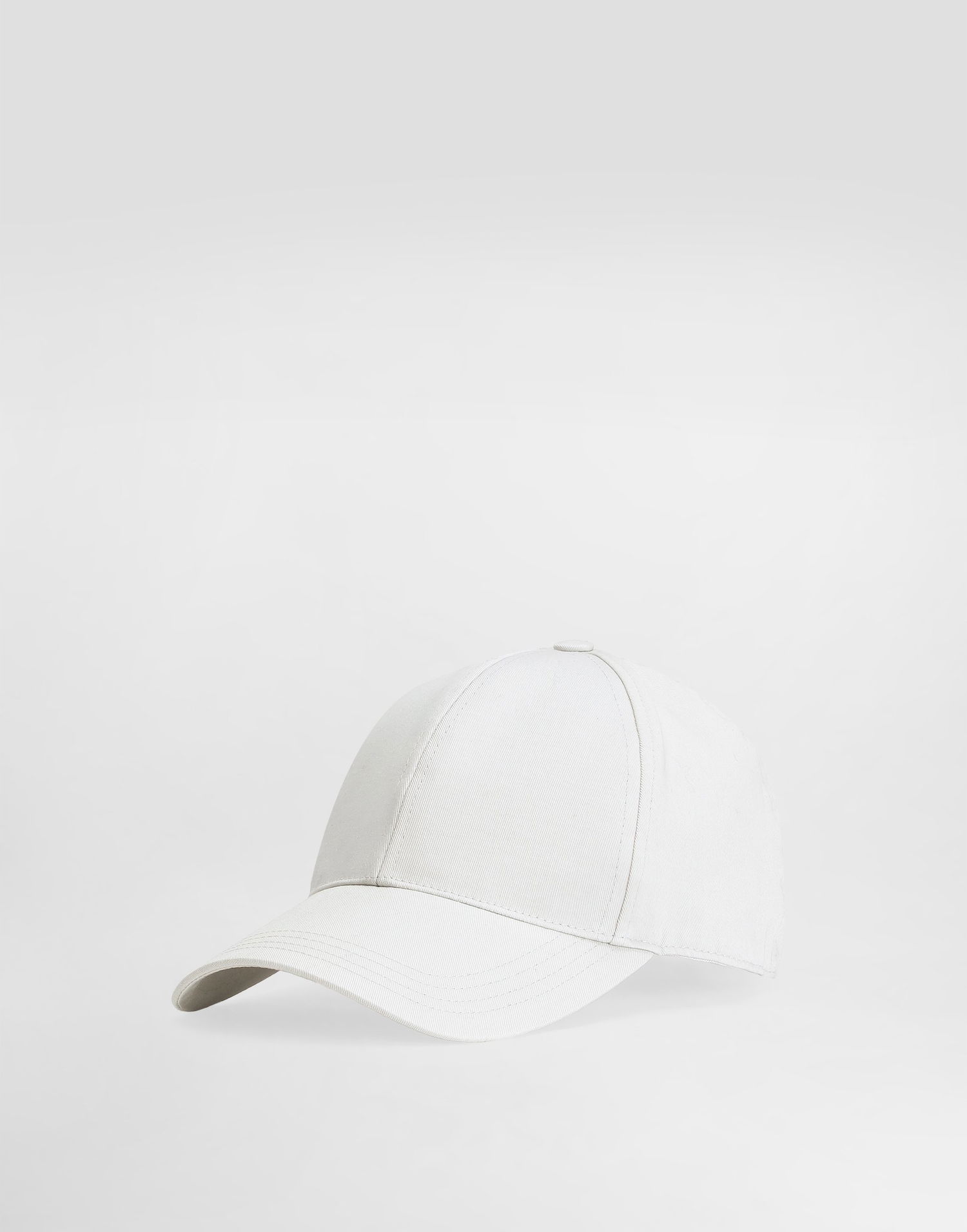 Шапка с козирка Dolce & Gabbana Dolce & Gabbana Gabardine Baseball Cap Бяло | GH590AFUFL3N4534, 0