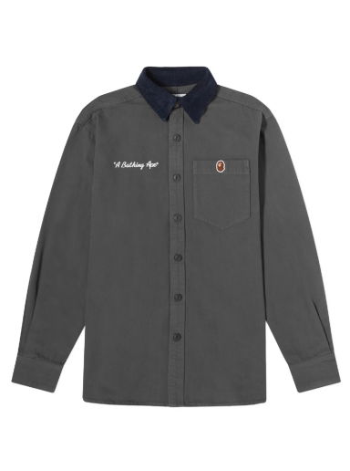 Logo Work Shirt Charcoal