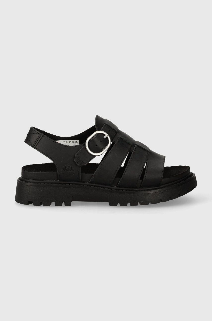 Кецове и обувки Timberland Clairemont Way Platform Sandals Черно | TB0A635VW021, 1