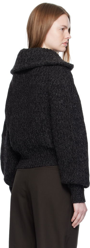 Пуловер LEMAIRE LEMAIRE Zipped Knit Cardigan Сиво | OW1186 LK1029, 2