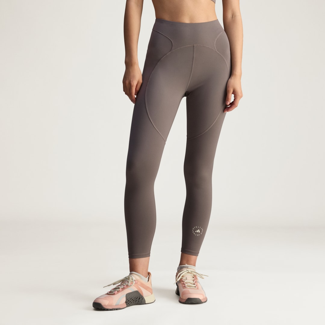 Клинове adidas Performance adidas By Stella McCartney 7/8 Training Leggings Сиво | JM1400, 0