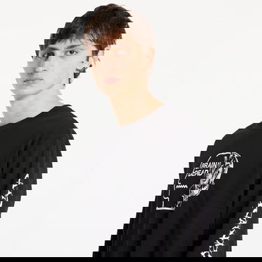 Тениска Brain Dead Brain Dead Skull Mech Long Sleeve T-Shirt Черно | BDF25T01004668BK01, 1