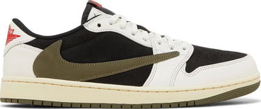 Кецове и обувки Jordan Travis Scott x Air Jordan 1 Low OG “Olive” W Бежово | DZ4137-106, 3