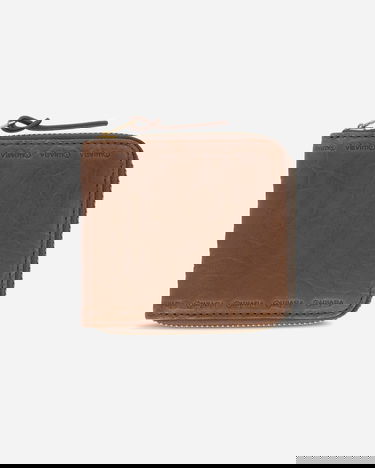 Портфейл visvim Bi-Fold Leather Wallet Кафяво | 0125203003028 1, 2
