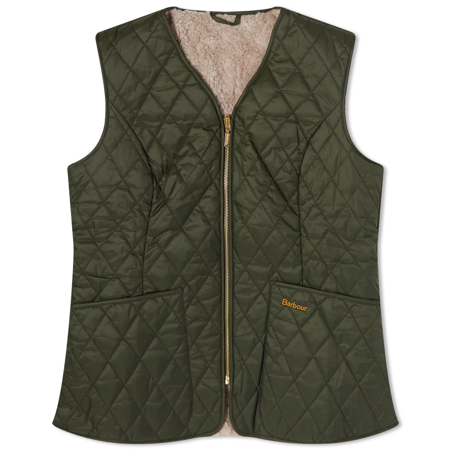 Жилетка Barbour Women's Markenfield Quilted Vest Зелено | LLI0013OL51, 0