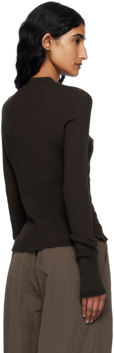 Пуловер Cecilie Bahnsen Cecilie Bahnsen Bessie Knit Cardigan Кафяво | 2.25KNI52004 BESSIE CARDIGAN, 2