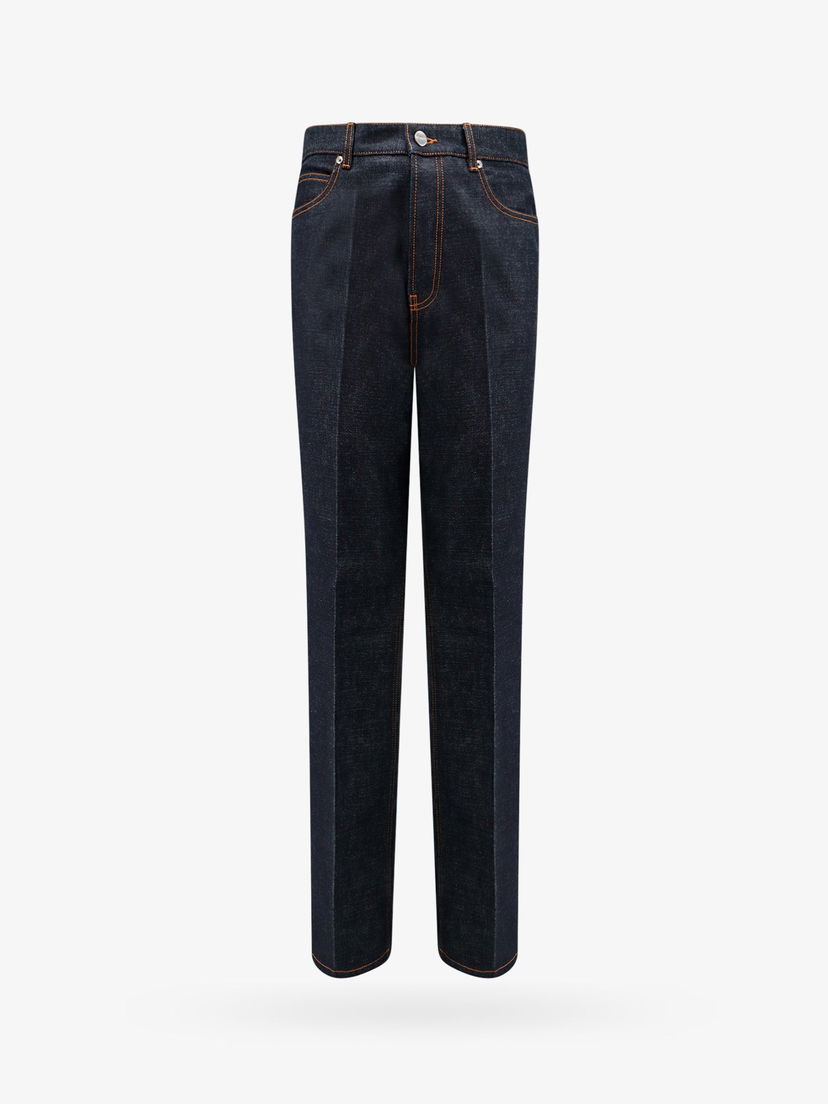 Дънки FERRAGAMO Straight Jeans Черно | 143676771171DENIM