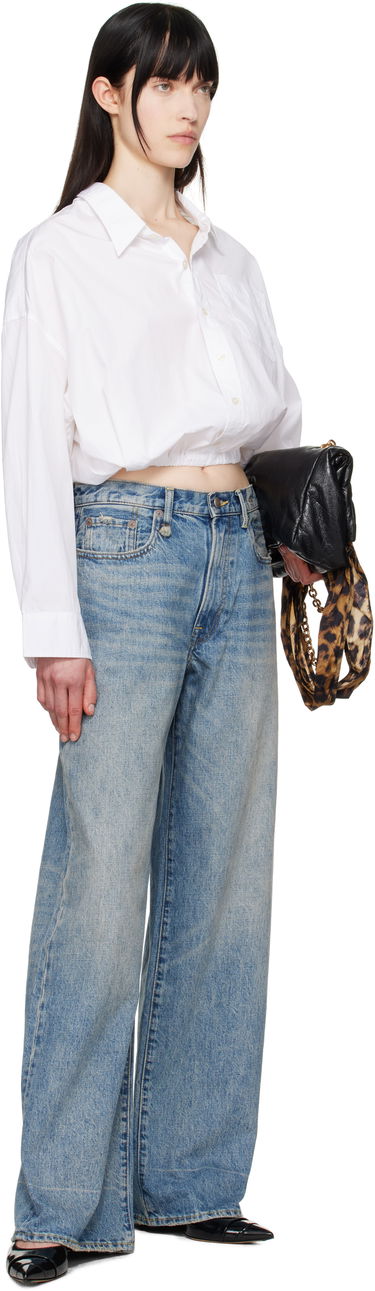 Дънки R13 R13 D'Arcy Loose Jeans Синьо | R13WD038-D149E, 3