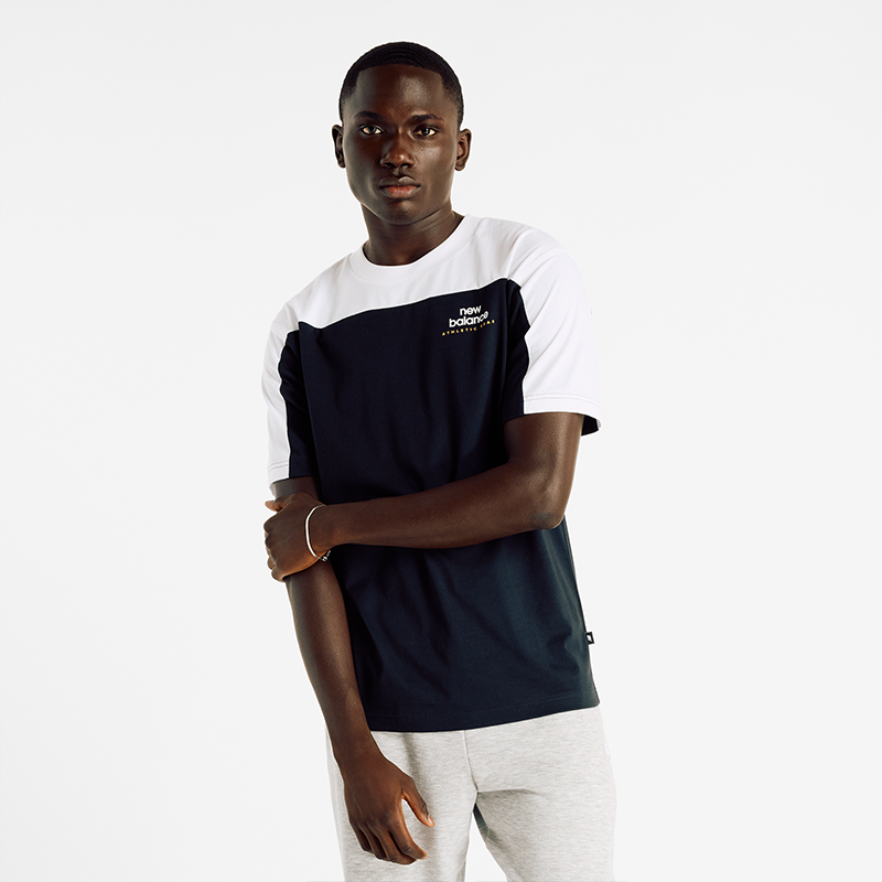 Тениска New Balance NB T-Shirt Черно | Pánske tričko New Balance MT43527BK – čierné, 0