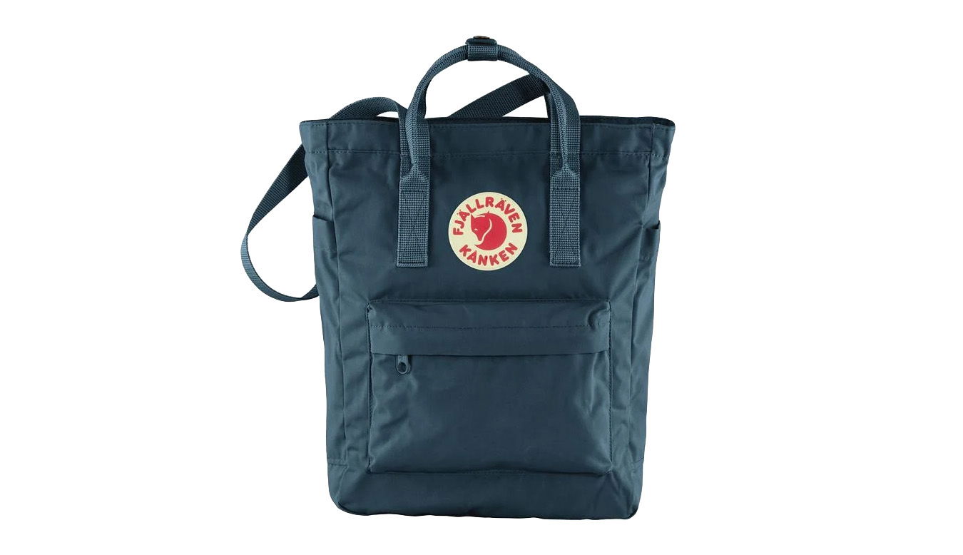 Голяма пазарска чанта FJÄLLRÄVEN Kanken Totepack Тъмно синьо | F23710-560, 1
