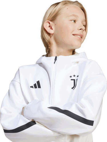 Суитчър adidas Originals Juventus Anthem Jacket Бяло | jm9459, 2