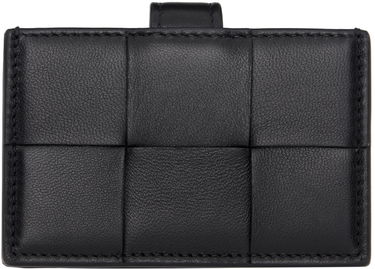 Портфейл Bottega Veneta Accordion Card Holder Черно | 785975 VCQC4, 1